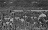 Flygfoto över Brunnsviks folkhögskola, Sörvik.