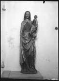 Skulptur, Madonna, kyrkan Hubbo, Västmanland.