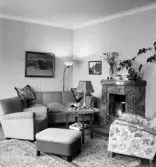 Interiör vardagsrum.