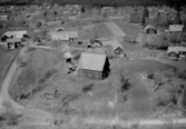 Flygfoto över Evertsbergs kapell år 1962.