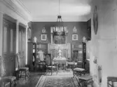 Grosshandlare Erik Kronbergs sommarbostad, Engeltofta, Norrlandet. Interiör.