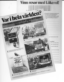 Butikskampanj för Läkerol september 1978.
