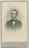 Porträtt på Fil. Dr. Nils Gustaf Otto Kuylenstierna, Lund. Född år 1885.