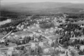 Flygfoto över Grängesberg.