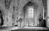 Interiör av Vika kyrka, Dalarna. Läs mer om Vika kyrka i boken: Dalarnas kyrkor i ord och bild.