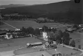 Flygfoto över Äppelbo.