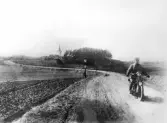 Kalle Karlsson på motorcykel, 1920-tal