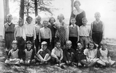 Skolklass i Hovsta, 1936 ca