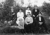 Grupp på utflykt i Hovsta, 1920-tal