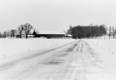 Vy mot Irvingsholm i Tysslinge, från söder, 1970-tal