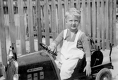 Pojke med trampbil i Brockton i USA, 1934