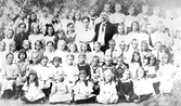 Skolklass på Hovsta kyrkskola, 1922