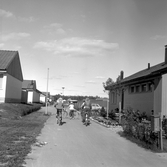 Cyklande barn i Lundby, 1972