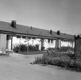 Entré till radhus i Lundby, 1972
