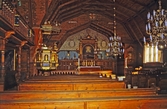Interiör i Ljusnarsbergs kyrka, 1965