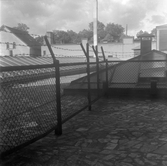 Staket på gården Stortorget 15, 1960-tal