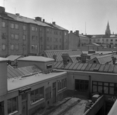 Husqvarna har lokaler på gården Stortorget 15, 1970-tal