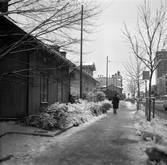 Rudbecksgatan österut, januari 1971