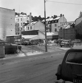 Parkering på Slottsgatan 5, 1970-tal