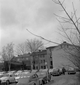 Parkeringsplats vid Alnängsgatan - Fredsgatan, 1971