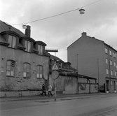 Rivningshus på Alnängsgatan 13, 1971