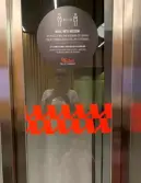 Informationsskylt om Corona