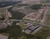 Flygfoto över Krylbo.