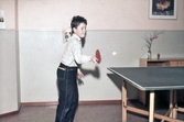Ung bordtennisspelare, 1970-tal