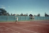 Tennismatch i Gustavsvik, 1965