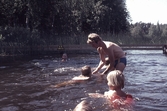Simskola i sjö, 1970-tal