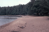 Sandstrand vid Skagerns stugby, 1968
