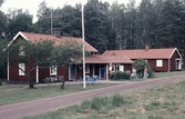Reception och kiosk vid Skagerns stugby, 1968