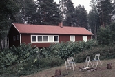Röd stuga i Skagerns stugby, 1968