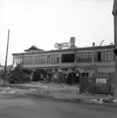 Fastighet som tidigare inhyste Industriaktiebolaget sängkläder, 1970-tal