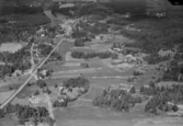 Flygfoto över Limedsforsen, år 1947-1949.