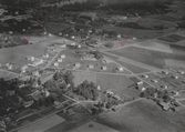 Flygfoto över Långshyttan, år 1950.