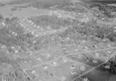Flygfoto över Långshyttan, år 1950.