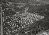 Flygfoto över Ludvika år 1950.