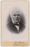 Porträtt på Grosshandlare Salomon Lindman. Född år 1815 på Kymbo, vigd år 1849 i Jönköping död 1890.