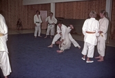 Judoträning på föreningsgård, 1970-tal