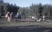 Iordningsställande av scoutläger i Ånnaboda, 1960-talet
