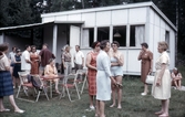 Sommargäster vid sommarkolonin Anevik, 1960-tal