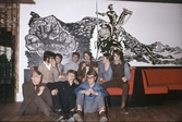 Ett gäng pojkar på diskoteket Don Quijote, 1969-1970