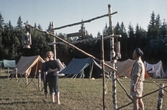 Scoutlägret Stjärnhusen med medlemmar, 1960-tal