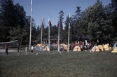 Ungdomar på tältläger, 1970-tal