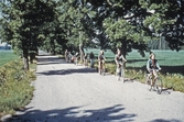Scouter på cykeltur, 1970-tal