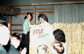 Fiskdamm på fest på fritidsgården, 1960-tal
