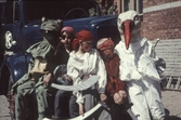 Utklädda barn på barnens dag, före 1970