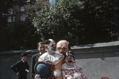 Clowner på Barnens dag, 1950-tal