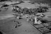Flygfoto över Yttermalungs kapell 1954.